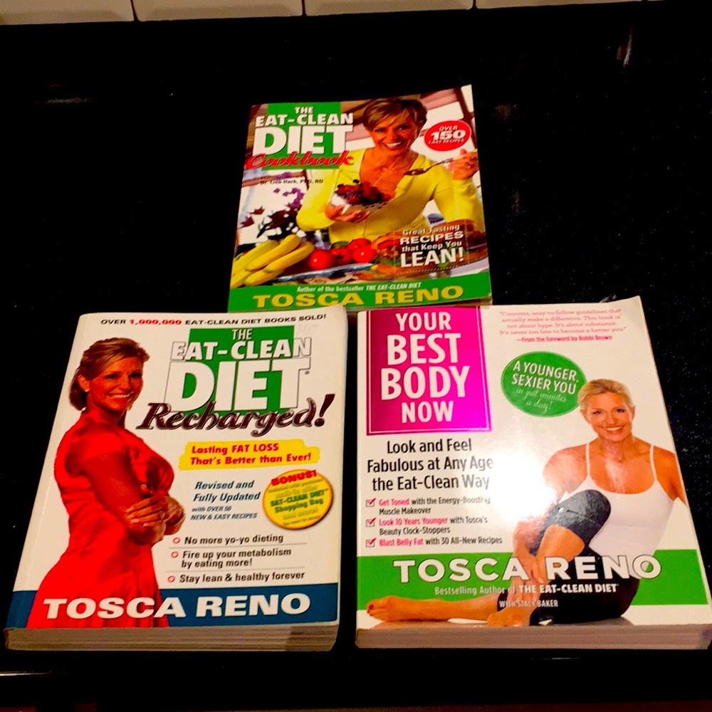 Eat Clean Diet books by Tosca Reno
